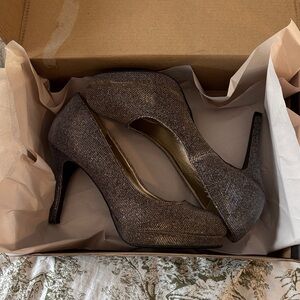 Fioni Night Metallic Glitter 4 Inch Heel